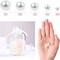 Pearl Beads, 800pcs Ivory Pearl Craft Beads Loose Pearls for Jewelry Making, Crafts, Decoration and Vase Filler (Assorted Sizes)